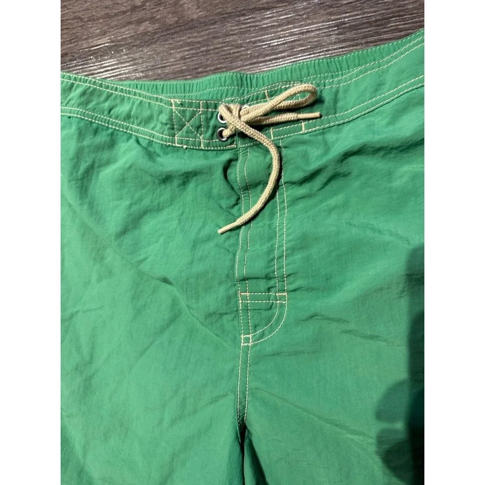 Polo Ralph Lauren Swim Trunks Adult Large Green‎ Pony Shorts Beach Pool
